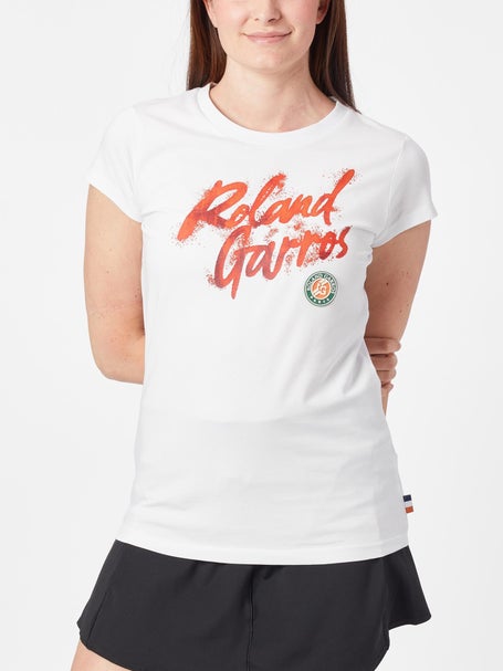 Roland Garros Womens Text T-Shirt