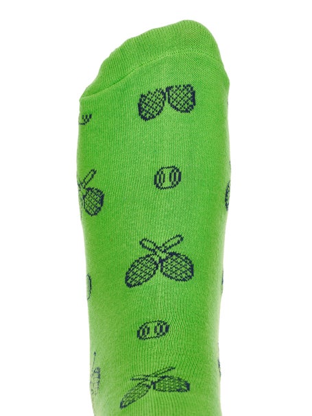Racquet Inc Novelty Tennis Sock Green