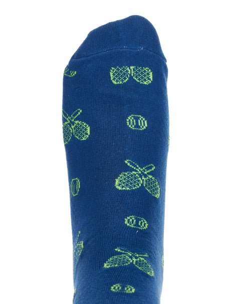 Racquet Inc Novelty Tennis Sock Navy