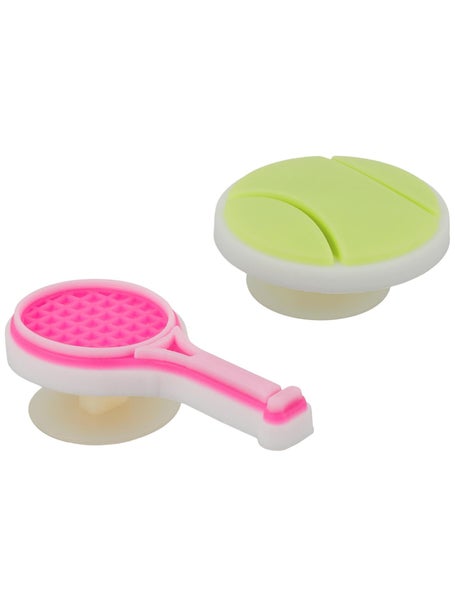 Racquet Inc Tennis Shoe Charms - Pink