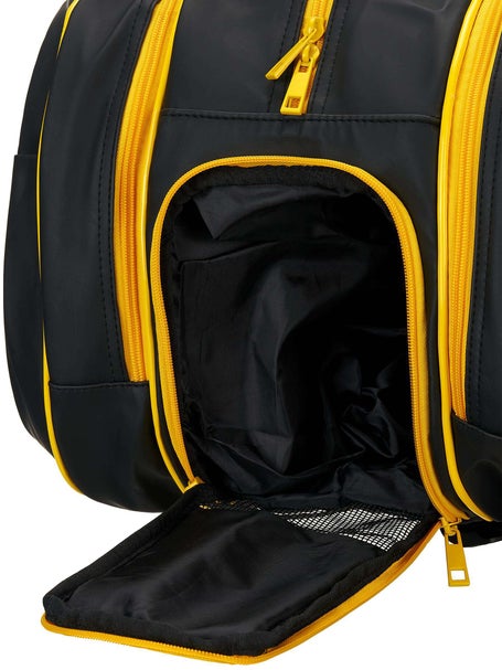 ROKNE Tournament Pickleball Bag - Black/Yellow