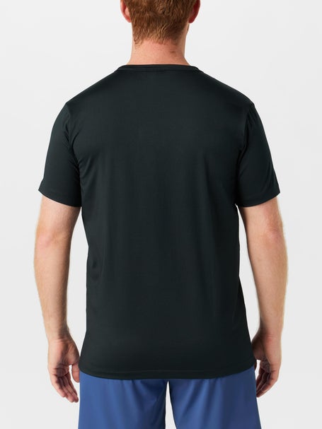 REDVANLY Mens Core Minna Crew - Black