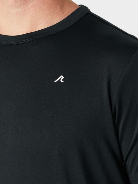 REDVANLY Mens Core Minna Crew - Black