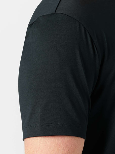 REDVANLY Mens Core Minna Crew - Black