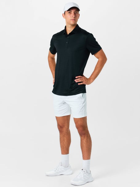 REDVANLY Mens Fall Kendall Jaquard Polo