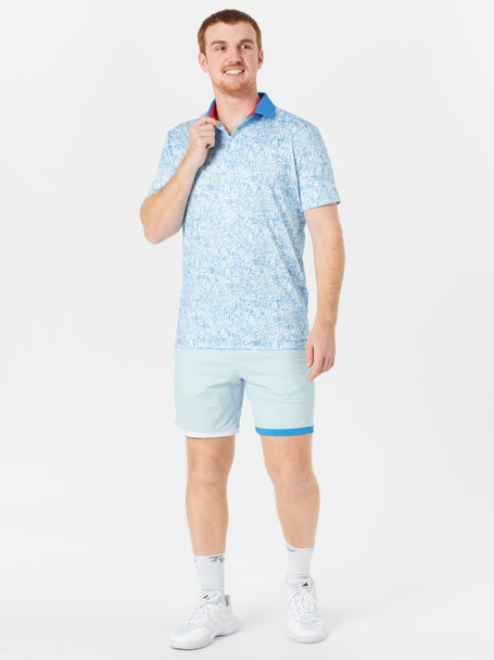 REDVANLY Mens Spring Canon Polo