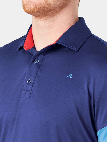 REDVANLY Mens Spring Riley Polo