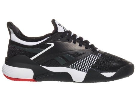Reebok Nano Court Black/White/Red Womens Shoes