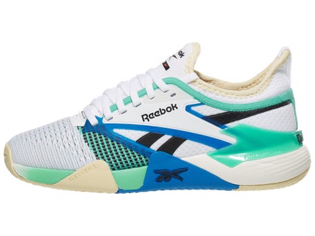 Reebok Nano Court White/Green Womens Shoe