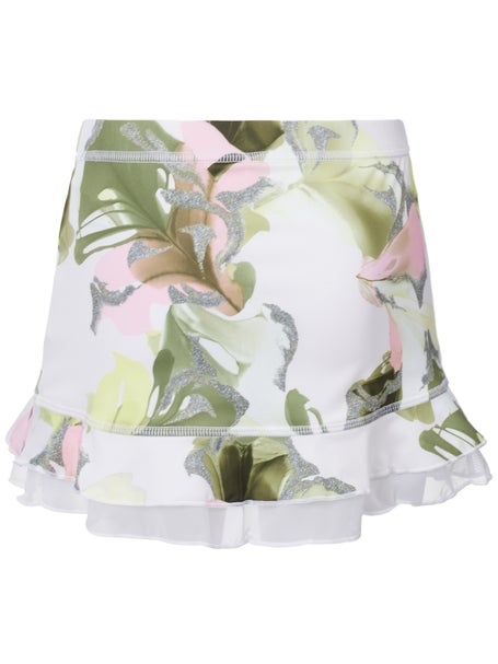 Sofibella Girls UV Double Ruffle Skirt - Lillies