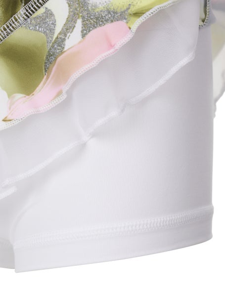 Sofibella Girls UV Double Ruffle Skirt - Lillies