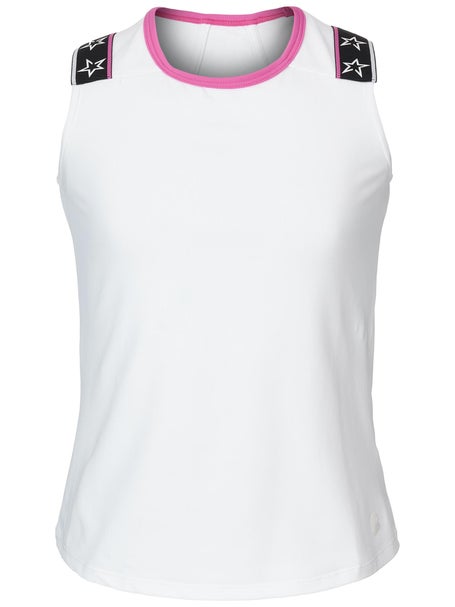Sofibella Girls Pinkology Star Trim Tank