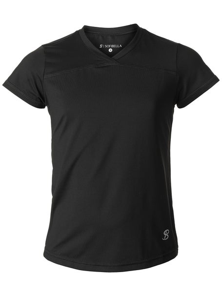 Sofibella Girls UV Short Sleeve - Black