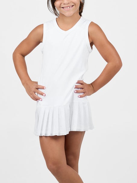 Sofibella Girls White Lotus Dress