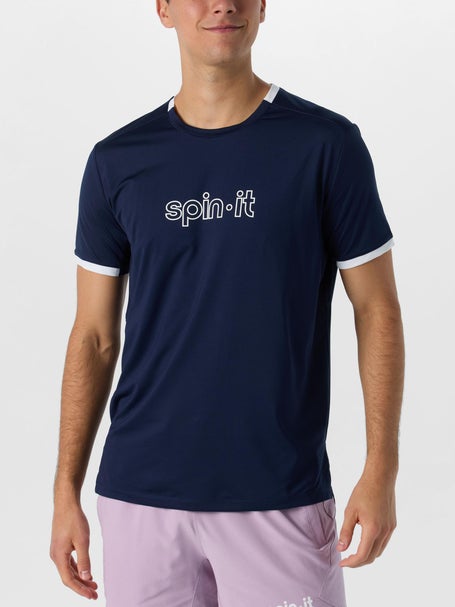 Spin It Mens Core Ronaldo Top - Navy