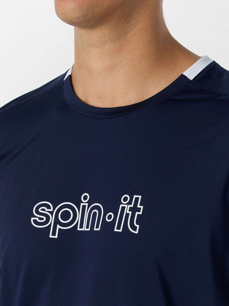 Spin It Mens Core Ronaldo Top - Navy