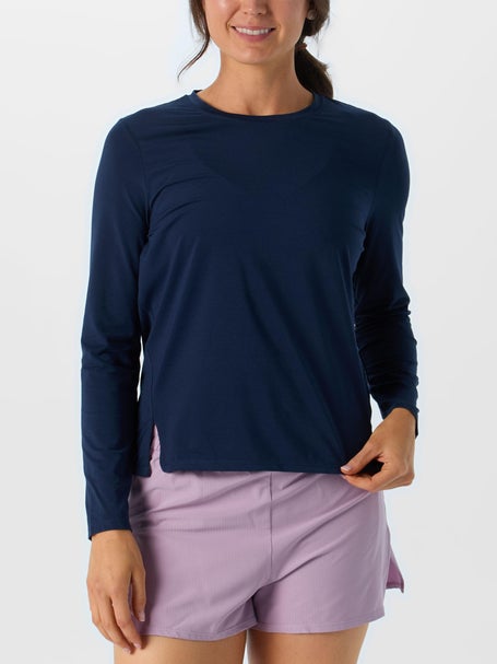 Spin It Womens Core Friday Long Sleeve - Navy