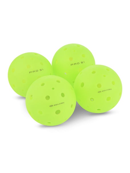 Selkirk Pro S1 Outdoor Pickleballs - Neon