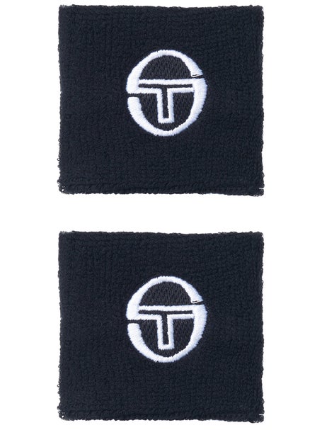 Sergio Tacchini Mens Tennis Wristband - Black