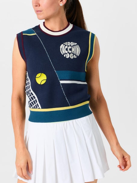 Sergio Tacchini Womens Fall Nota Knit Vest