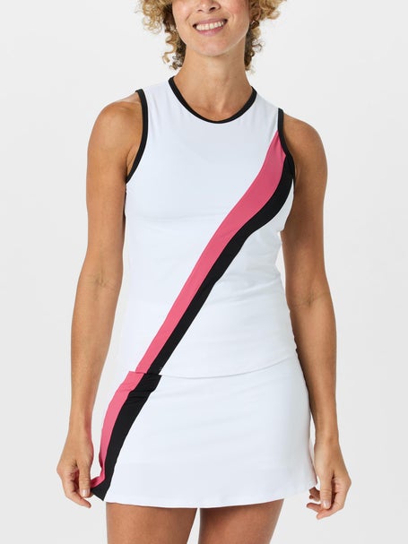 Sofibella Womens Amore Mio Contrast Stripe Tank