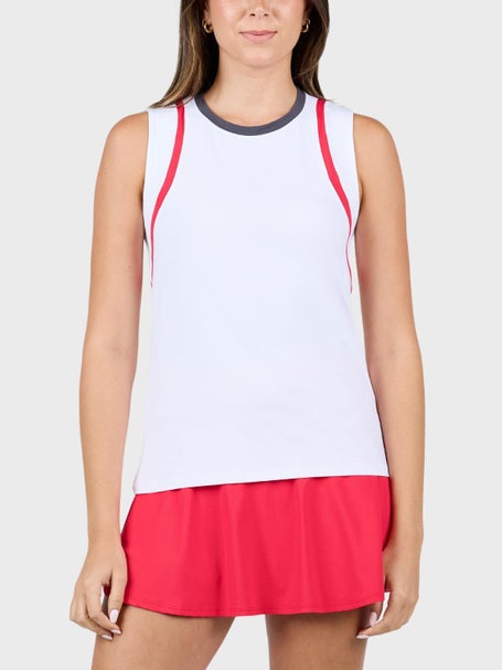 Sofibella Womens Berry Fusion Icon Full Back Tank