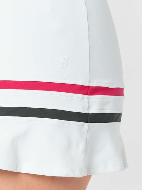 Sofibella Womens Berry Fusion Icon Ruffle Skirt