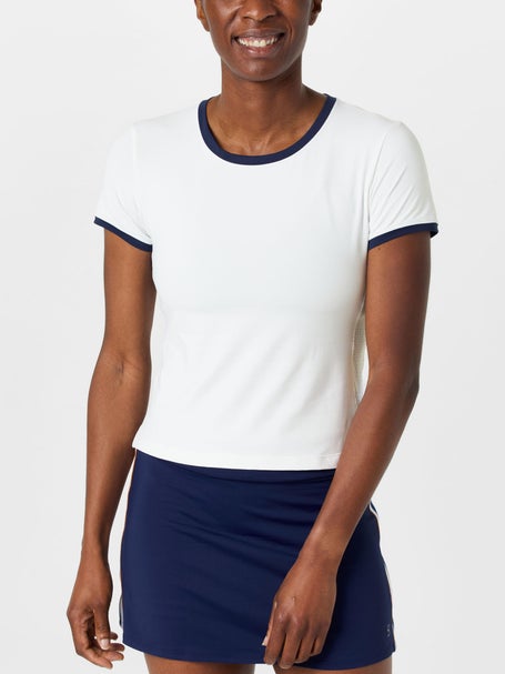 Sofibella Womens Classic Currents Short Sleeve Top