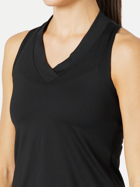 Sofibella Womens UV Racer Tank - Black