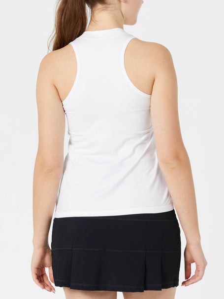 Sofibella Womens UV Racer Tank - White