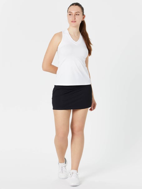 Sofibella Womens UV Racer Tank - White