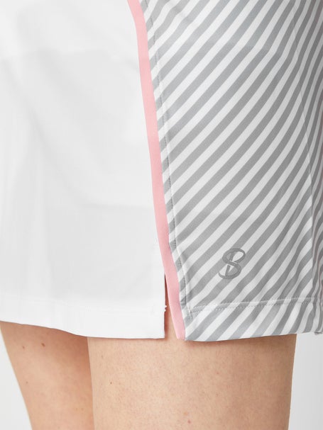 Sofibella Womens Cosmopolitan Stripe 14 Skirt