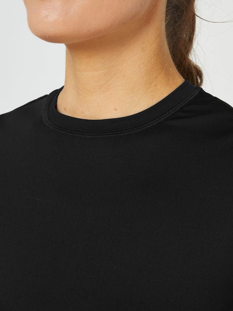 Sofibella Womens UV Cap-Sleeve - Black