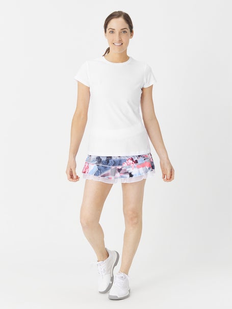 Sofibella Womens UV Cap-Sleeve - White