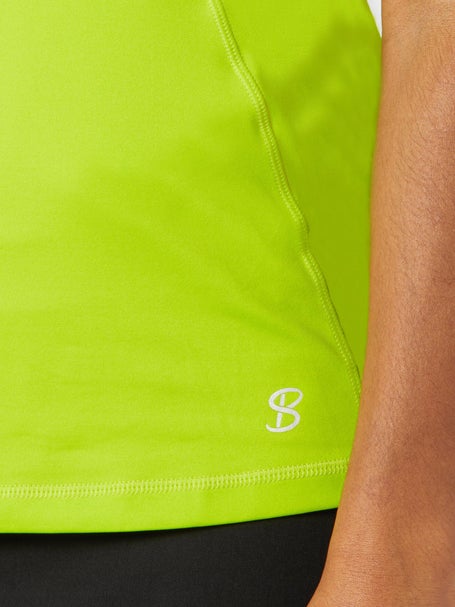 Sofibella Womens UV X-Back Tank - Lime
