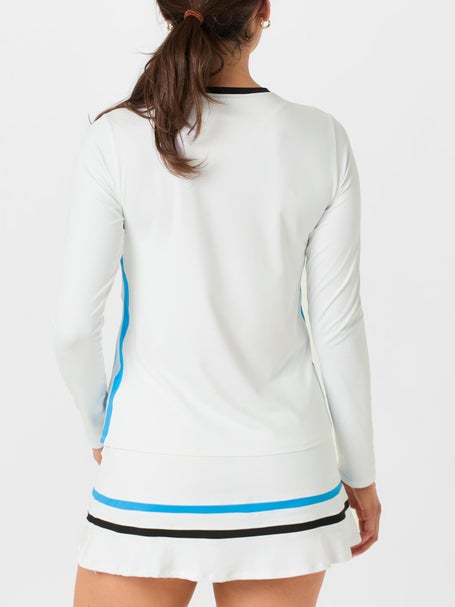 Sofibella Womens Electric Blue Icon Long Sleeve