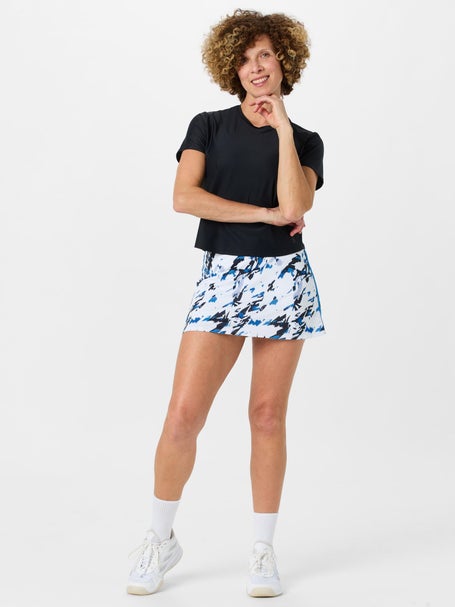 Sofibella Womens Electric Blue Print Skirt