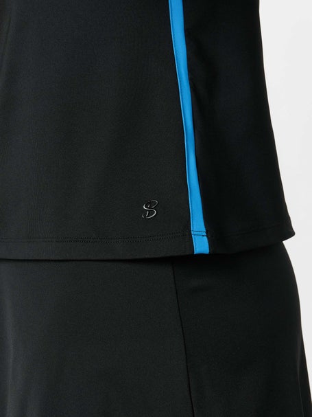 Sofibella Womens Electric Blue Trim Tank