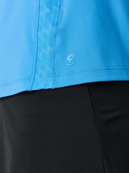 Sofibella Womens Electric Blue V-Neck Tank