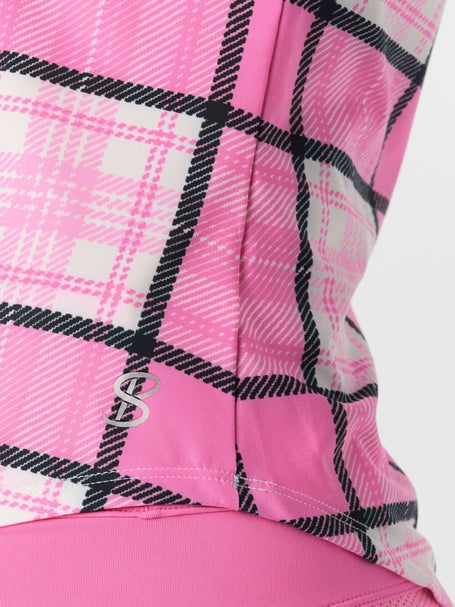 Sofibella Womens Flora Lux Sleeveless Polo