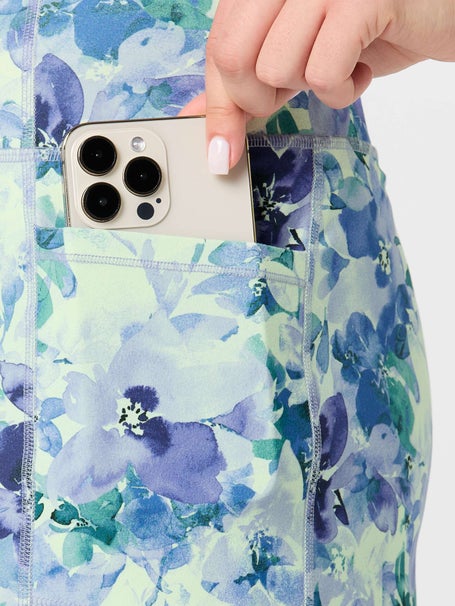 Skechers Womens Gowalk Seascape Floral Skirt - Blue