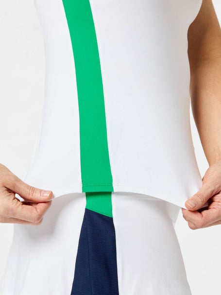 Sofibella Womens Green Spirit Scoop Neck Tank