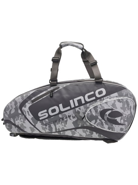 Solinco White Camo 6-Pack Racquet Bag