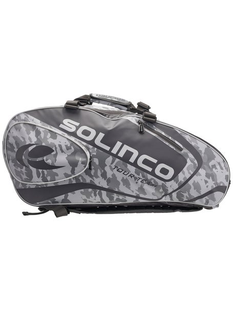 Solinco White Camo 6-Pack Racquet Bag