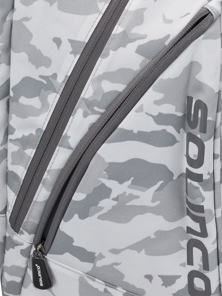 Solinco White Camo Backpack Bag