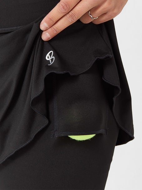 Sofibella Womens UV Jan Bermuda Skirt - Black