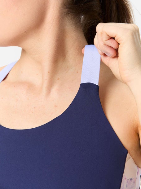 Sofibella Womens Lilac Dream Print Inset Tank