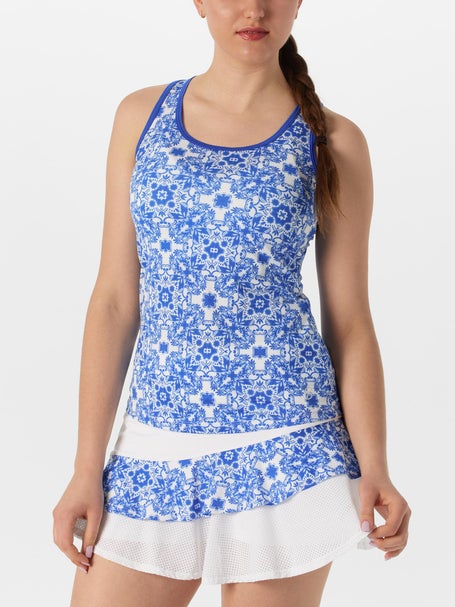 Sofibella Womens Miss Santorini Racer Tank