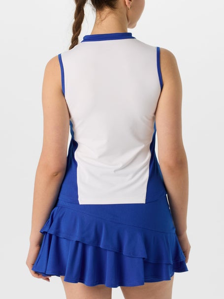 Sofibella Womens Miss Santorini Sleeveless Polo