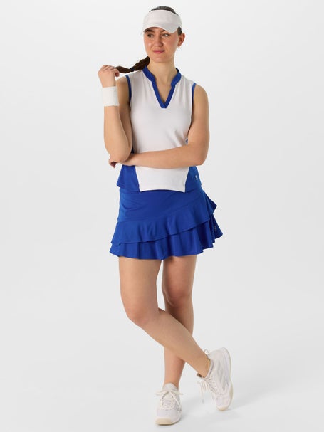 Sofibella Womens Miss Santorini Sleeveless Polo